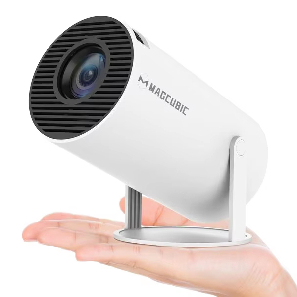 HY300 Android 11.0 Smart Mini Projector for Bluetooth Wi-Fi 6 Lower Noise Portable Projector