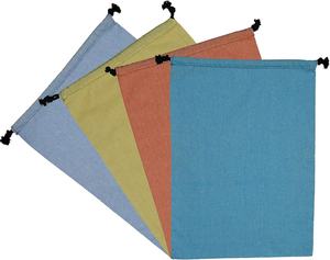 ราคาโรงงาน กระเป๋าผ้าฝ้ายเนื้อนุ่ม สีต่างๆ สายคู่ พิมพ์ลายตามสั่ง - Product Image 4