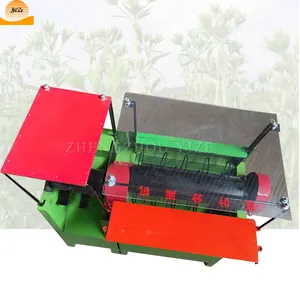 Leaves Stem Separating Hemp Leaves Stripper Machine Chinese Herbal Leaf Leafy And Stem Separator