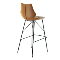 [Offre spéciale limitée à 399] Tabouret de bar haut de gamme de style industriel en acier américain HD-703