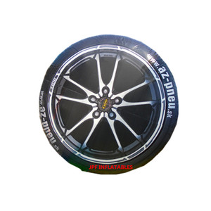 Voiture gonflable faite sur commande avec 4 roues pour annoncer, grands 4 pneus gonflables pour l'événement - Product Image 3