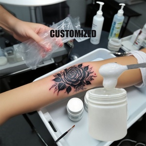 Kit de Crema para Tatuajes OEM Personalizado de 500 ml y 1000 ml - Servicio de Marca Privada para Productos PMU de Cejas y Labios para Salones de Belleza Únicamente - Product Image 1