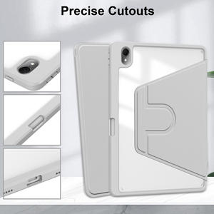 Support rotatif à 360 degrés coque arrière en acrylique transparent pour <span class=keywords><strong>Huawei</strong></span> Matepad 11.5 Air Mad Pad Honor X9 X8 10.1 - Product Image 5