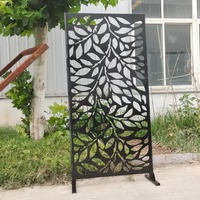 Clôture extérieure de conception moderne, écran d'intimité, clôture en acier, panneaux de clôture de jardin en aluminium