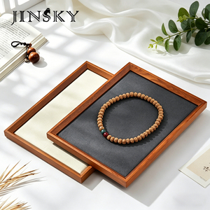 Plateau à bijoux JINSKY pour bracelets, pierres de jade, perles, organiseur et présentoir pour magasin et usage domestique - Product Image 1