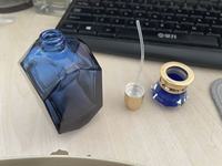 Flacons de parfum carrés en verre vides, rose et bleu, super luxueux, 30 ml et 50 ml