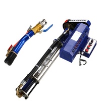 Machine de pulvérisation de poudre de mastic, appareil à mortier portatif avec divers têtes de pistolet de pulvérisation en pierre véritable, livraison gratuite
