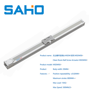 Msdm50 tuyến tính vít ổ đĩa mô-đun với 500 mm/giây tải cao 5 ~ 15kg tuyến tính thiết bị truyền động cho tối đa đột quỵ 800 mét vít mô-đun - Product Image 4