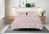 Parure de draps de luxe OEM/ODM imprimée bleu et blanc, motif chinois traditionnel sans fin, 4 pièces en polyester, tailles Queen/Single/Full/King, 300 fils/cm²