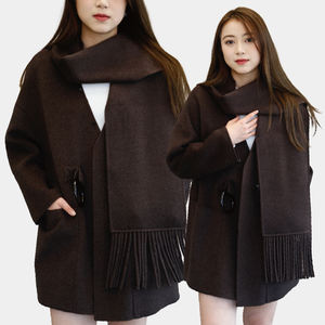 <span class=keywords><strong>Cappotto</strong></span> da donna in Cashmere Winter Mid-Length Winter-Length <span class=keywords><strong>cappotto</strong></span> in Cashmere Women - Product Image 2