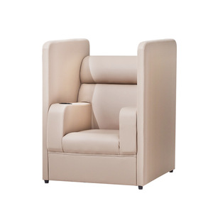 Silla de Hospital con Estructura de Madera Maciza, Esponja de Alta Elasticidad, Absorción de Impactos, Ancha y Cómoda, para Sala de Espera de Clínica Médica - Product Image 2