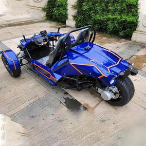 Tricycle haute performance à grande vitesse homologué CEE, 350 cm³, à batterie, carrosserie ouverte, véhicule de sport de course - Product Image 1