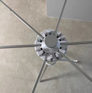 Séchoir pliable portable en aluminium, sans installation, pour intérieur/<span class=keywords><strong>extérieur</strong></span>, salle de bain, maison, balcon - Product Image 6