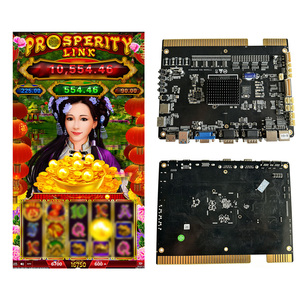 Carte PCB de jeu de compétences verticale Dragon Train Chi Lin Wins, à monnayeur, avec rouleau adhésif, au prix d'usine pour machine de divertissement - Product Image 5