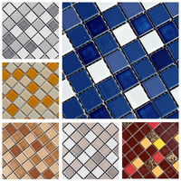Tuiles de mosaïque en nacre naturelle à motifs, écologiques, traditionnelles, pour murs et sols intérieurs, pour la maison