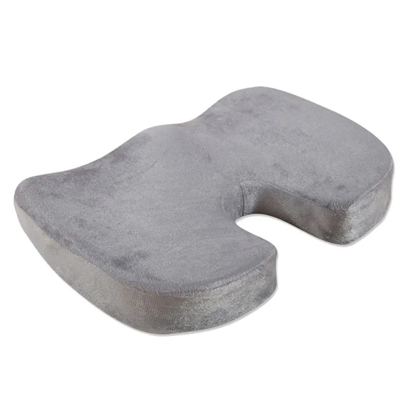 NonSlip Orthopedic Memory Foam Coccyx Cushion for Tailbone Pain Office Chair Car Seat Cushion Back Pain Sciatica Relief Cushion