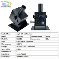 Luces LED RGB DMX512 de Alta Calidad, Máquina de Columna de CO2, Equipo de Efectos de Humo para DJ, Discotecas e Iluminación de Escenarios