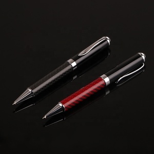 भारी लक्जरी लोगो अनुकूलित धातु बॉल पेन कार्बन फाइबर कलम - Product Image 4