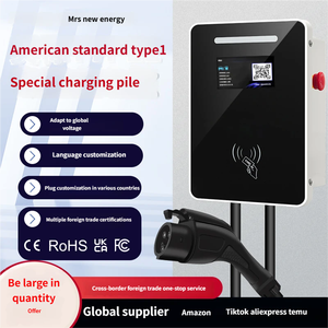 OCPP 7.6/9.6/11.5kW Bidirectional Type1 Single Phase Mobile AC <b>Charging</b> Station Wall-Mounted <b>Fast</b> Charger for - Product Image 4