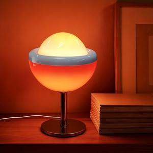 Lámparas de Mesa Retro, Lámpara de Noche para Dormitorio, Lámpara de Salón con Forma de Tulipán Nórdico, Luz Ambiental con Brillo Regulable, Decoración para el Hogar - Product Image 2