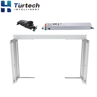 Porte coulissante automatique Turtech130KGS pour sortie de secours et sortie d'urgence