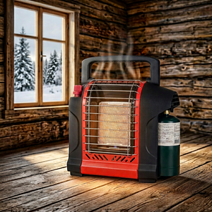 <span class=keywords><strong>Chauffage</strong></span> au propane portable pour l'extérieur, efficace, économe en énergie, <span class=keywords><strong>chauffage</strong></span> rapide pour patio, fête, camping, construction en fer, étanche - Product Image 1