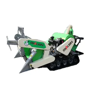 China Hot Sale Small Paddy Crawler Combine Harvester Machine Price Farm 4LZ-1.1 Rice Combine Harvester Made In China
