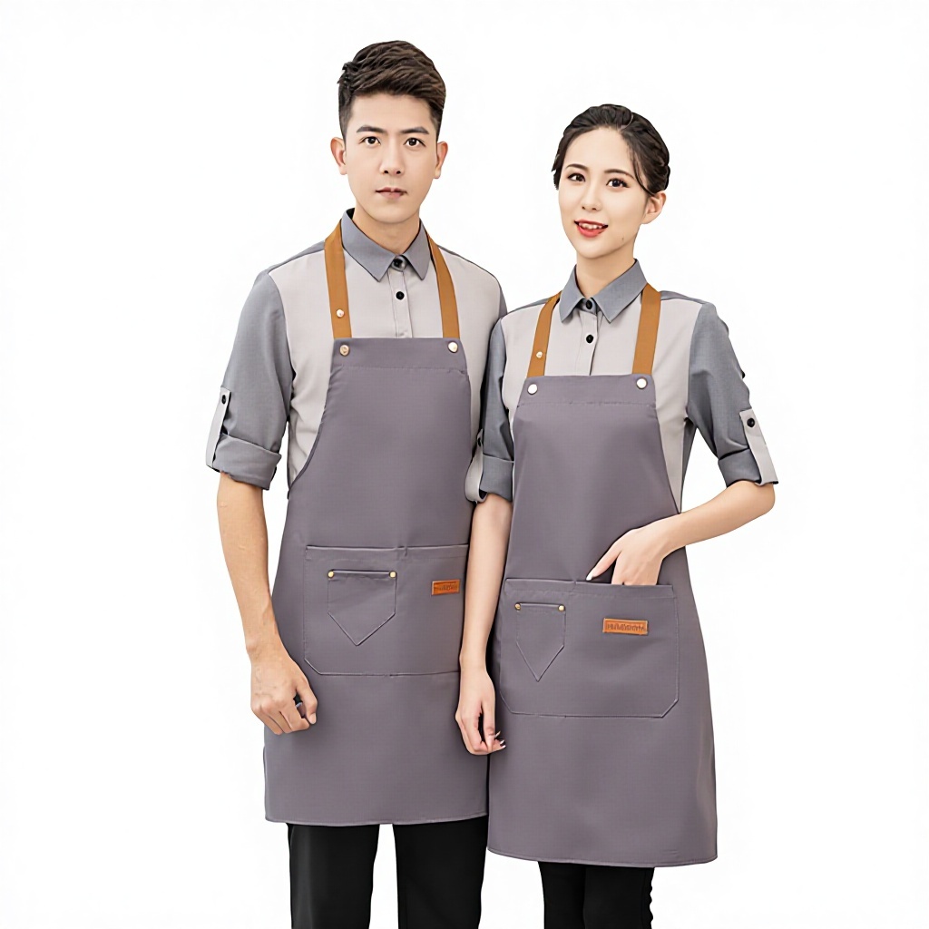 Gray [thickened workwear nylon waterproof halter]