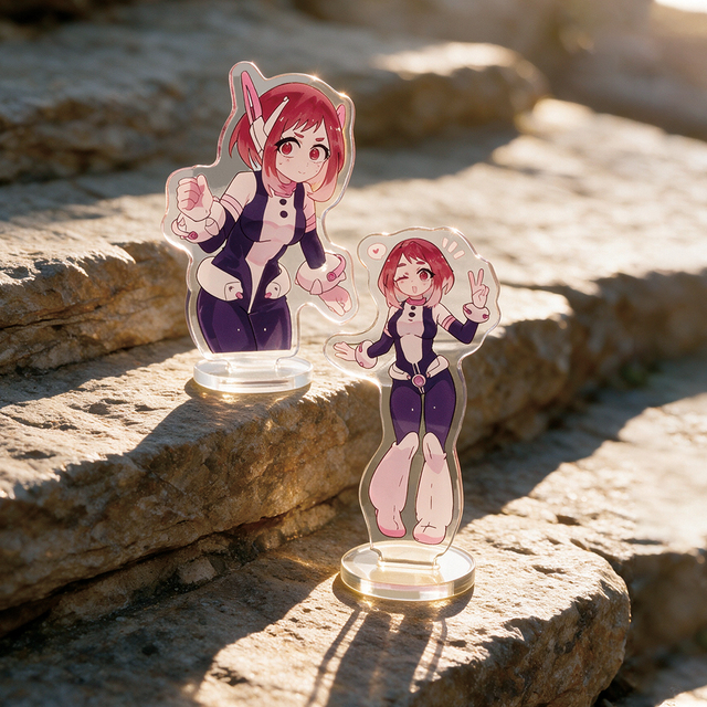 Personalized Acrylic Tabletop Standee Custom Printing Transparent Acrylic Photo Stand Custom Logo Desktop Sign for Wedding