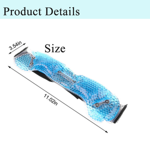 Fascia Refrigerante Riutilizzabile OEM/ODM per Mal di Testa, Impacco Freddo per <span class=keywords><strong>Emicrania</strong></span>, Terapia del Ghiaccio per Alleviare Tensione e Dolore alla Testa - Product Image 2