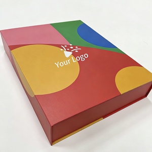 Caja <span class=keywords><strong>de</strong></span> Regalo Magnética con Forma <span class=keywords><strong>de</strong></span> <span class=keywords><strong>Libro</strong></span>, Personalizable en Tamaño y Color, Ideal para Empacar Regalos <span class=keywords><strong>de</strong></span> Cumpleaños, etc. - Product Image 1