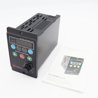 Convertisseur de fréquence pour moteur T13-750W-12-H 220V, entrée monophasée, sortie triphasée, avec affichage numérique à quatre chiffres