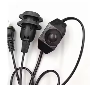 E14 Vòng nửa răng giữ đèn 301 mờ chuyển đổi 1.8 mét cáp E27 đèn Ổ cắm chuyển đổi dây điện cắm - Product Image 2