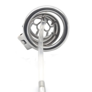 FRRK-01 Jaula de Castidad Masculina de Acero Inoxidable 304, Jaula SM, Jaula para Pene, Candado de Castidad para Hombres - Product Image 3