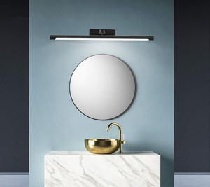 Luminaire Mural LED Moderne pour Miroir 16W 20W 260V, Finition Chrome Industrielle, Éclairage <span class=keywords><strong>de</strong></span> <span class=keywords><strong>Salle</strong></span> <span class=keywords><strong>de</strong></span> <span class=keywords><strong>Bain</strong></span> Étanche IP65 en Aluminium - Product Image 4