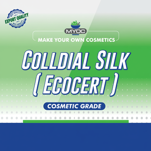 Colldial Silk (ECOCERT) วัตถุดิบเกรดเครื่องสำอางสำหรับใช้ในอุตสาหกรรมและ DIY ผลิตภัณฑ์เคมีภัณฑ์ประจำวัน - Product Image 1