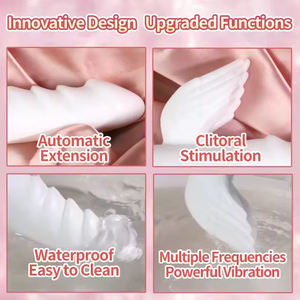 Vibrador Angel Demon para Mujeres, Retráctil Automático, Juguete Sexual Eléctrico para Orgasmos, Masturbación y Masajes - Product Image 2