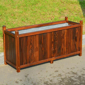<span class=keywords><strong>Jardinière</strong></span> en <span class=keywords><strong>bois</strong></span> minimaliste, écologique, <span class=keywords><strong>pour</strong></span> usage intérieur et extérieur, <span class=keywords><strong>pour</strong></span> patio et jardin, capacité de 300L - Product Image 4