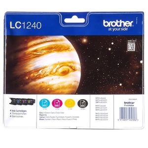 Ensemble de cartouches d'encre pour imprimante Set Pianeta Giove Noir/Cyan/Magenta/Jaune Multipack LC1240VALBP - Product Image 3