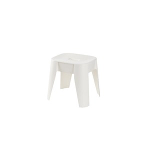 Taburete de baño de plástico Zhenying ZY, color blanco puro, grueso, apilable, para baño y uso infantil. - Product Image 5