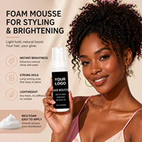 Kit d'installation de perruques et d'extensions Private Label : Mousse capillaire, Colle pour dentelle, Bâton de cire à tenue forte, Ingrédients à base de plantes, Dissolvant d'extensions