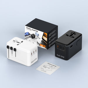 Adaptateur de voyage multi-pays, chargeurs mondiaux, adaptateurs internationaux, chargeur USB, chargeur rapide, adaptateur de prise <span class=keywords><strong>EU</strong></span>, prise de courant - Product Image 6