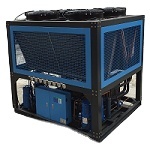 Refroidisseur de glycol 5AC avec ventilo-convecteur pour la fermentation de vin en 2 cuves
