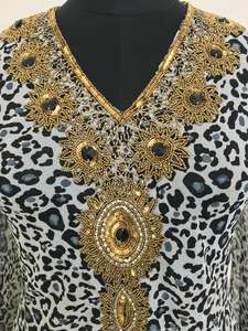 Blusa Casual de Verano para Mujer, Marca Most Wanted 2022, Nueva Moda, Georgette Sólida, Manga Larga, Bordado a Mano - Product Image 5