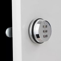 Serrure pour armoire et meubles en alliage de Zinc, à 3 broches, mot de passe numérique, sans clé, verrouillage d'armoire et de bureau, 10 pièces