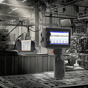 Automático Gravado Data Stamp <span class=keywords><strong>Batch</strong></span> Code Impressora Laser Preço baixo Máquina jato de tinta para PVC Aplicação Handheld Printer Plate Novo - Product Image 3