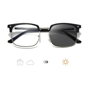 2025 <span class=keywords><strong>Photochromic</strong></span> 안경 남자 새로운 디자인 하이 퀄리티 도매 광학 프레임 안티 블루 라이트 안경 컴퓨터 안경 남여 공용 - Product Image 3