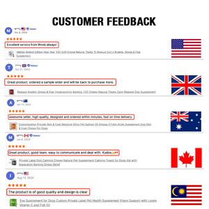 Suplemento Masticable Probiótico Natural OEM para Perros, Favorece la Salud Digestiva e Inmunológica, Suplemento Premium para el Cuidado de la Salud de las Mascotas - Product Image 6