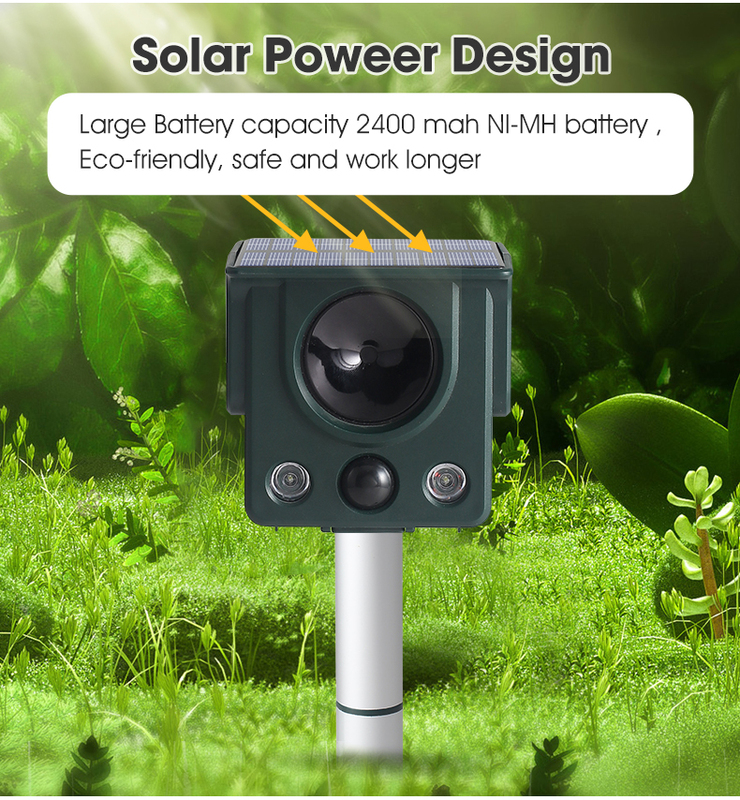 Saijzek OEM ODM Solar Powered Ultrasonic