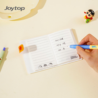 Joytop Carnet en peluche personnalisé OEM, mini-agenda de poche 72K, couverture en PVC, bloc-notes Kawaii pour étudiants, vente en gros